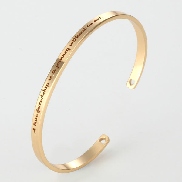 Personalized BFF Cuff Bracelet Gift for Girls