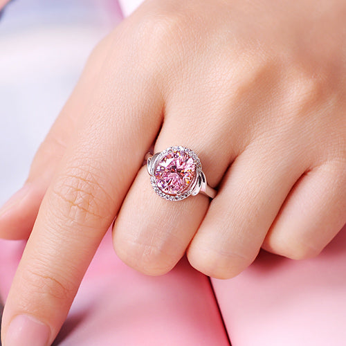 Personalized 3 Carats Oval Cut Lab Diamond Ring for Her