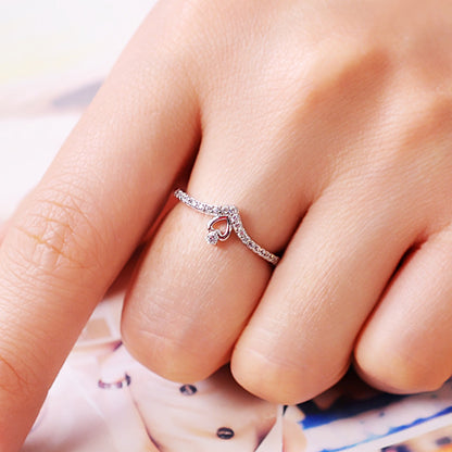Custom 0.1 Carat Diamond Half Eternity Ring for Her