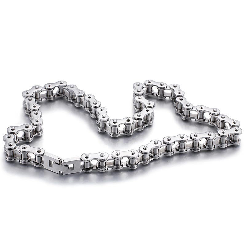 Chunky Bike Chain Necklace for Men