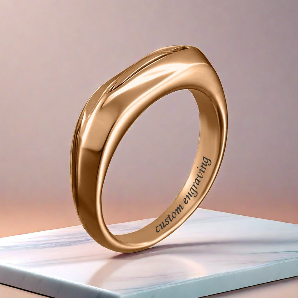 Gullei™ Self Defense Ring for Women and Men - Hidden Blade, 100% Stainless Steel