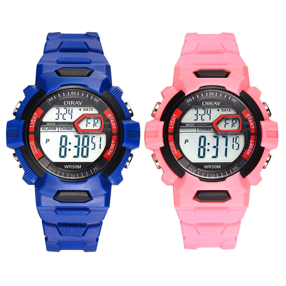 Luminous Matching Sports Watch Set for Kids