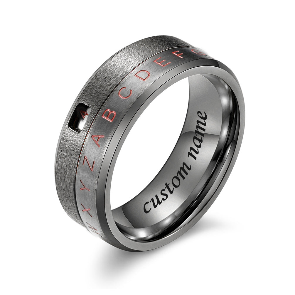 Custom Fidget Ring for Men