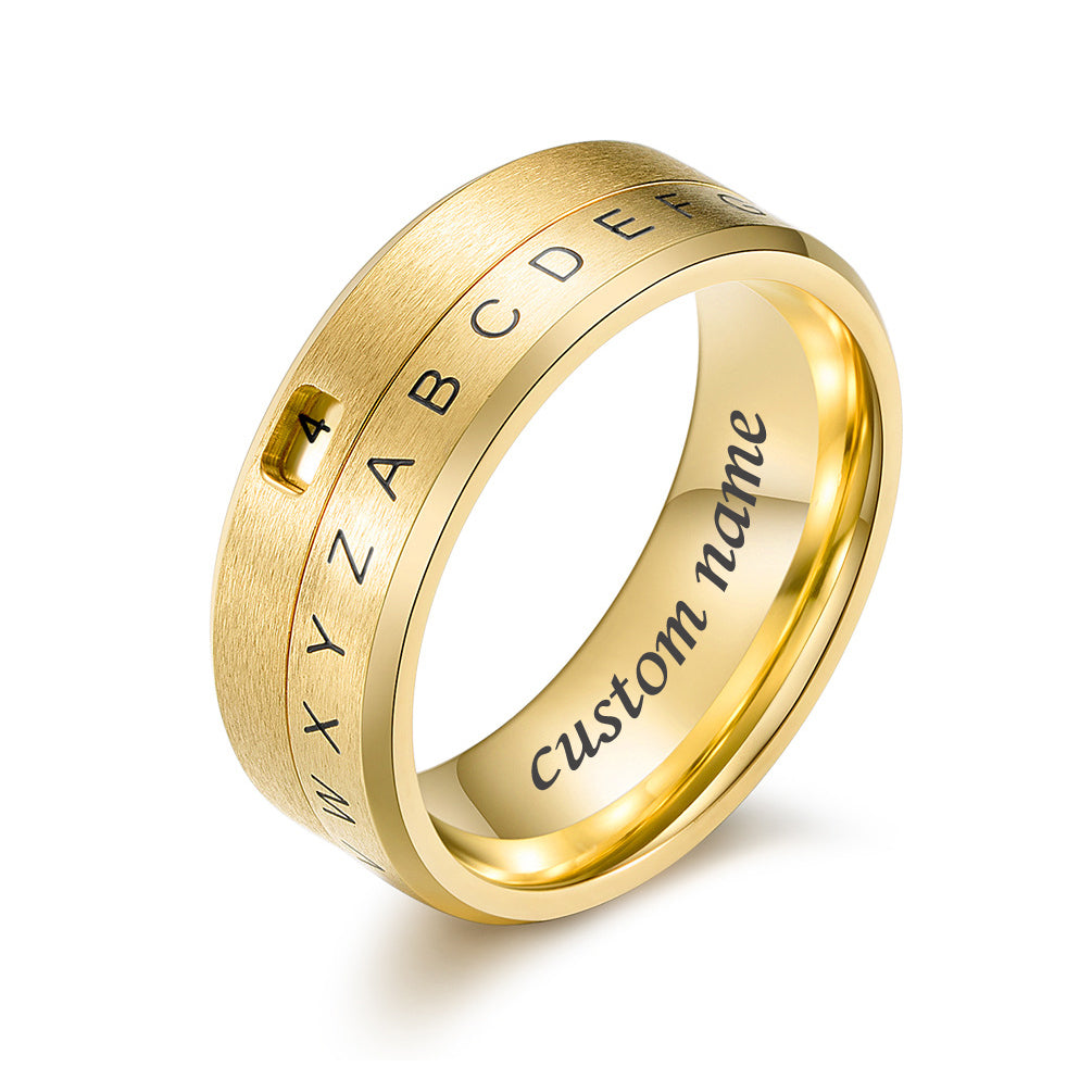 Custom Fidget Ring for Men