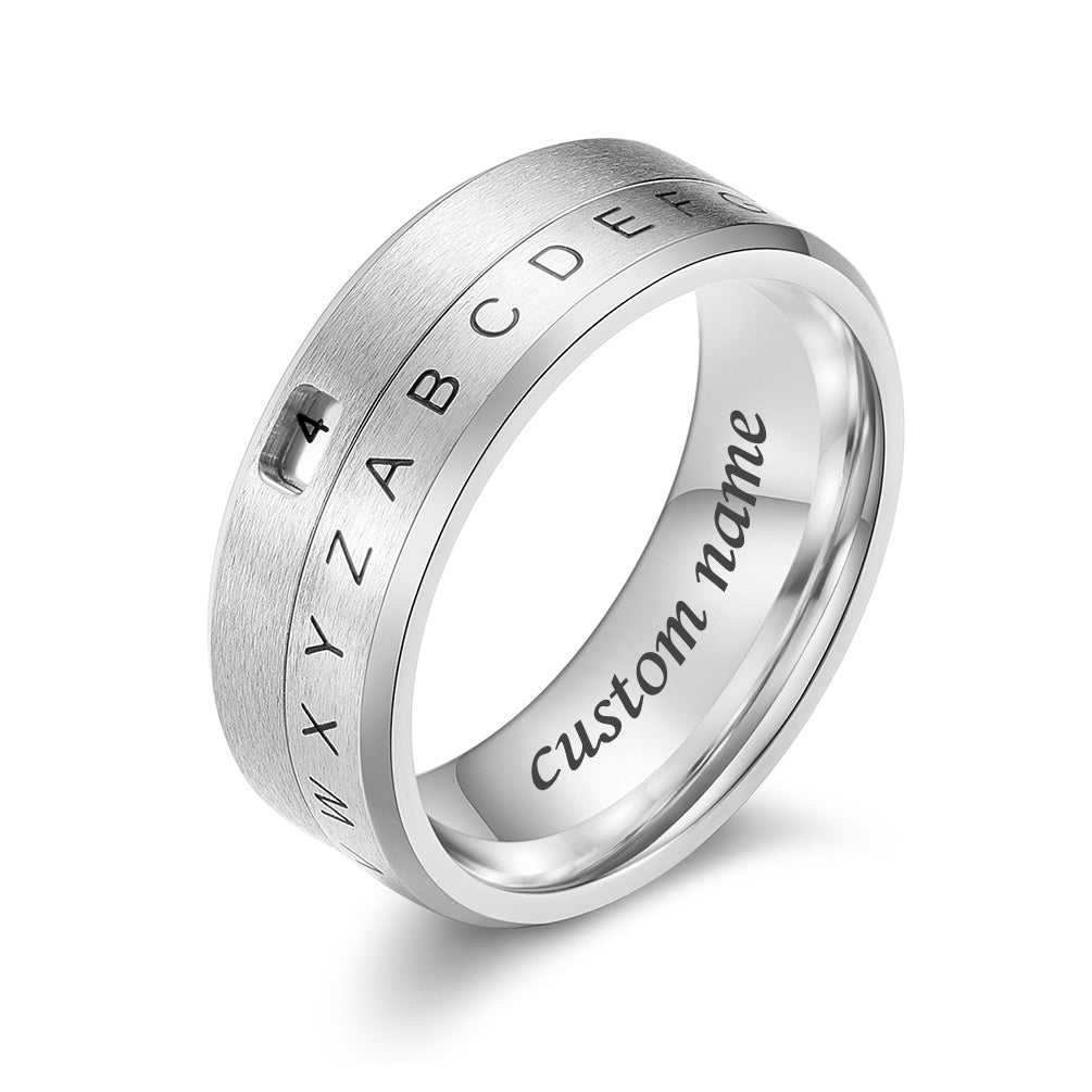 Custom Fidget Ring for Men