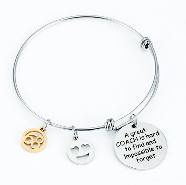 Charm Bangle Bracelet Gift for Coach