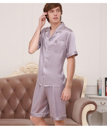 Luxury Silk Couple's Pajama Set | Bridal & Honeymoon Style