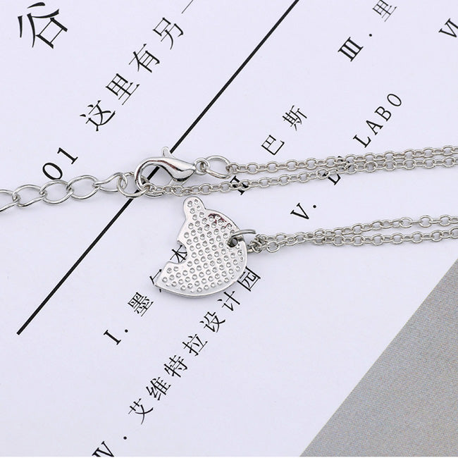 3 Best Friends Forever Puzzle Necklaces - Engraved Gift Set