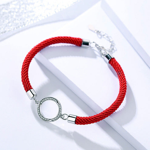 Engraved Sterling Silver Couple Bracelets Gift