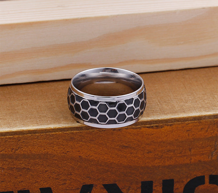 Personalized Mens Wedding Band Gift 10mm