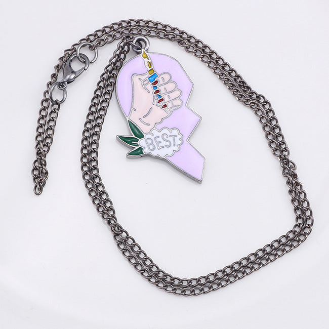 Bff Best Buds Hearts Friendship Necklaces Set