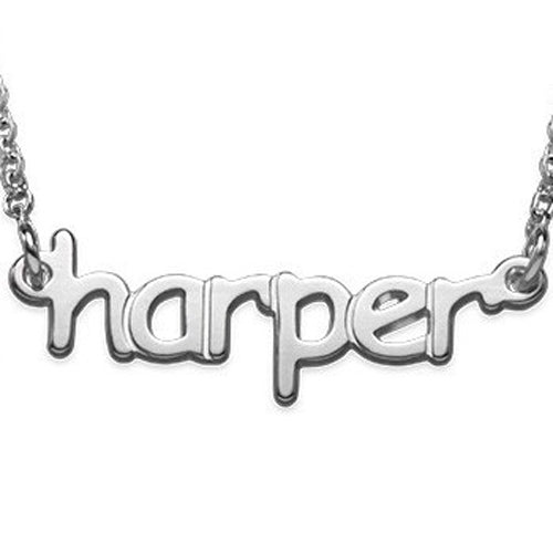 Classic Custom Name Necklace Gold Plating