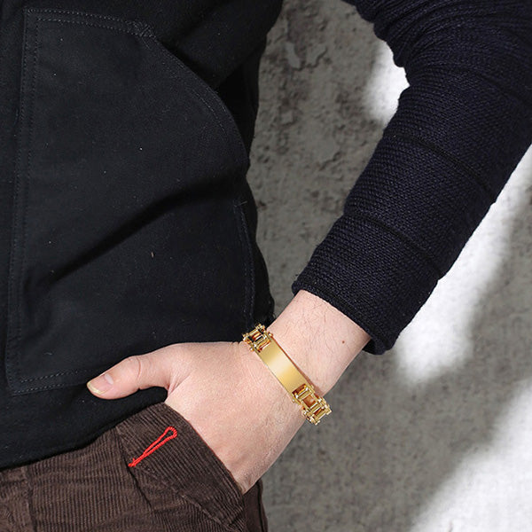 Customized Relationship Bracelet for Him Stainless Steel