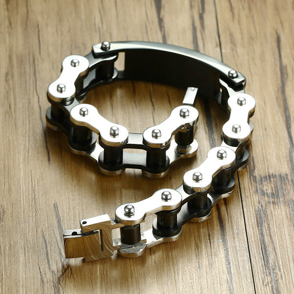 Customized Relationship Bracelet for Him Stainless Steel