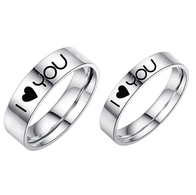 Matching Promise Rings for Him and Her