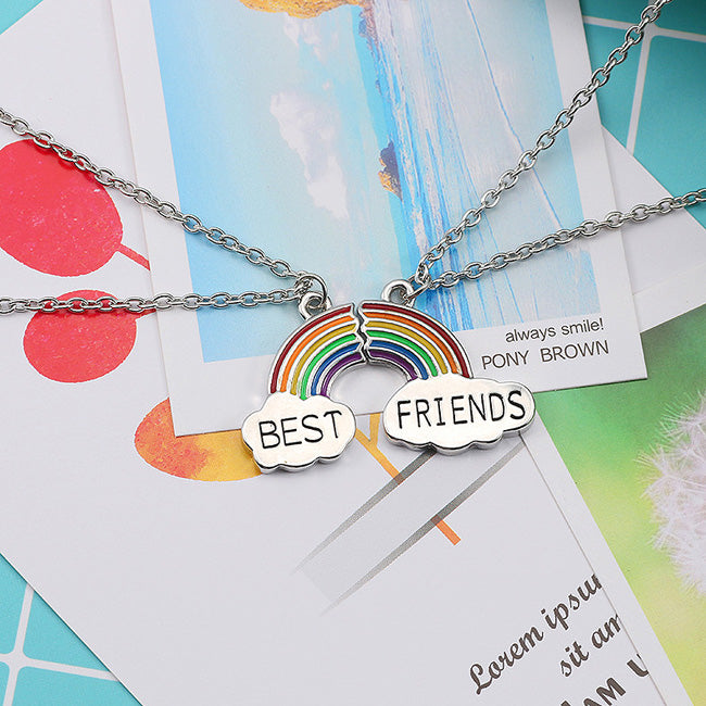 Bff Best Friends Necklaces Christmas Gift