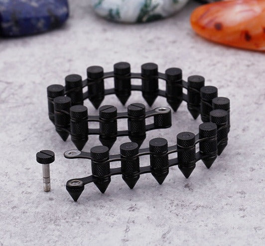 Gothic Punk Style Mens Bracelet 20cm
