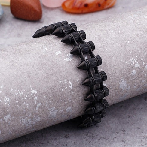 Gothic Punk Style Mens Bracelet 20cm