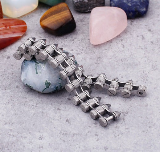 Gothic Punk Style Mens Bracelet 20cm