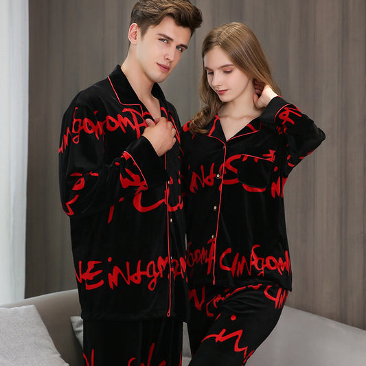 Wedding Nightwear Flannel PJs for Bride and Groom