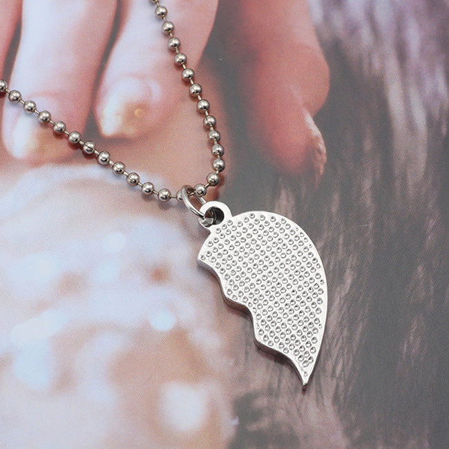 Bff Hearts Matching Necklaces Christmas Gift