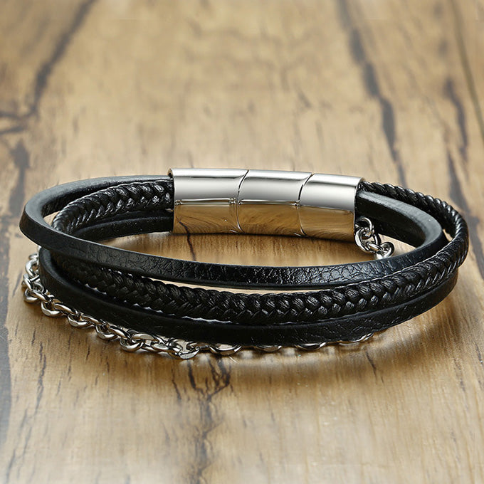 Mens Engraved Bracelet Anniversary Gift Birthday Present