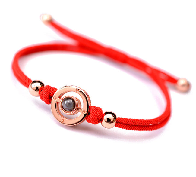 Light Projection Matching Friendship Bracelets Set