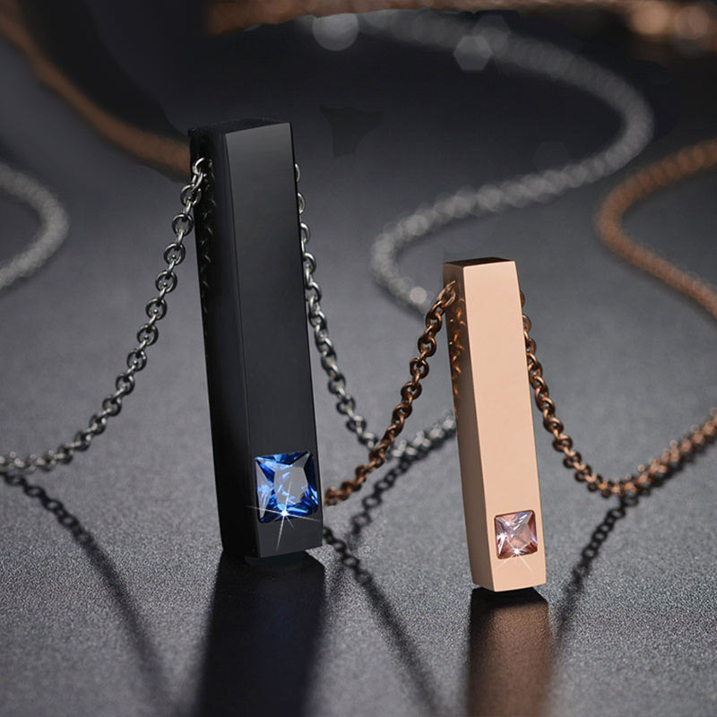 Matching Promise Couple Necklaces Anniversary Gift