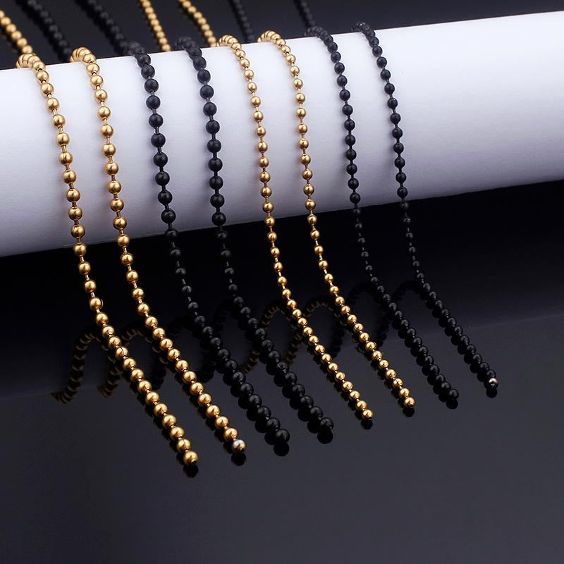 Ball Chain Necklace for Pendant Stainless Steel