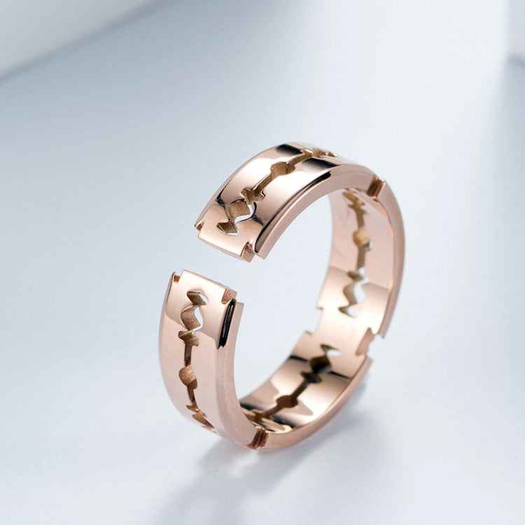 Razor Blade Ring for Men