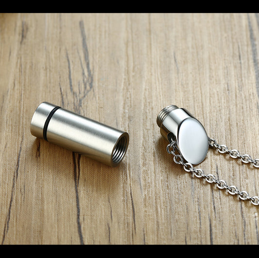 Engraved Memorial Keepsake Urn Cremation Necklace