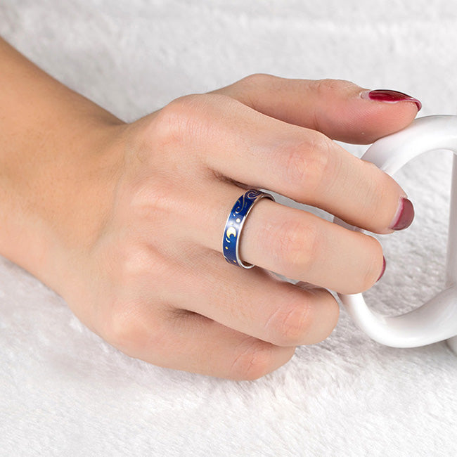 Custom Matching Promise Rings Gift for Couple