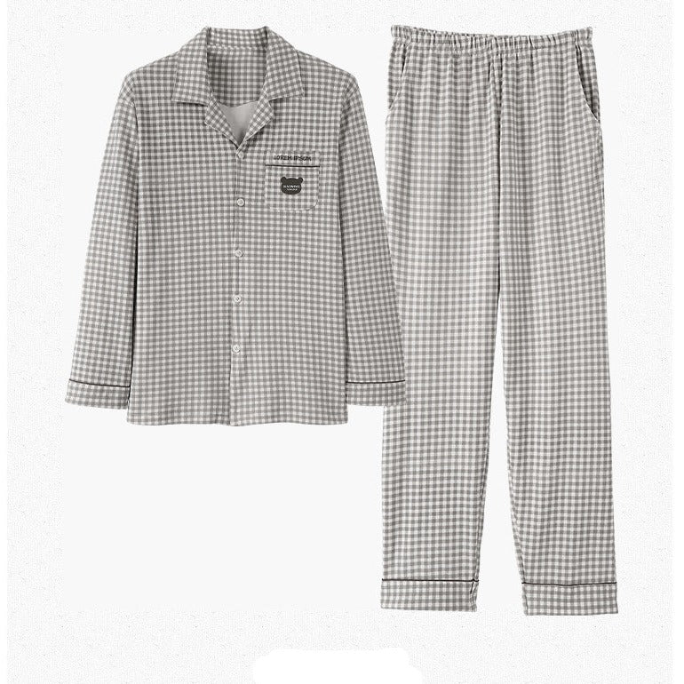 Cotton Loungewear Pajamas Set for Couples