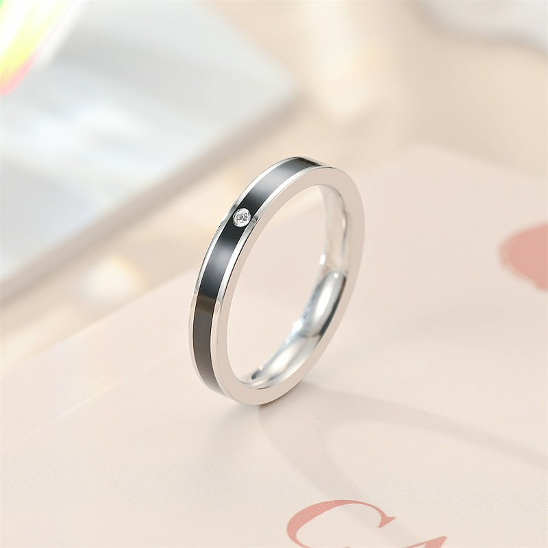 Custom Engraved Marriage Ring for Her