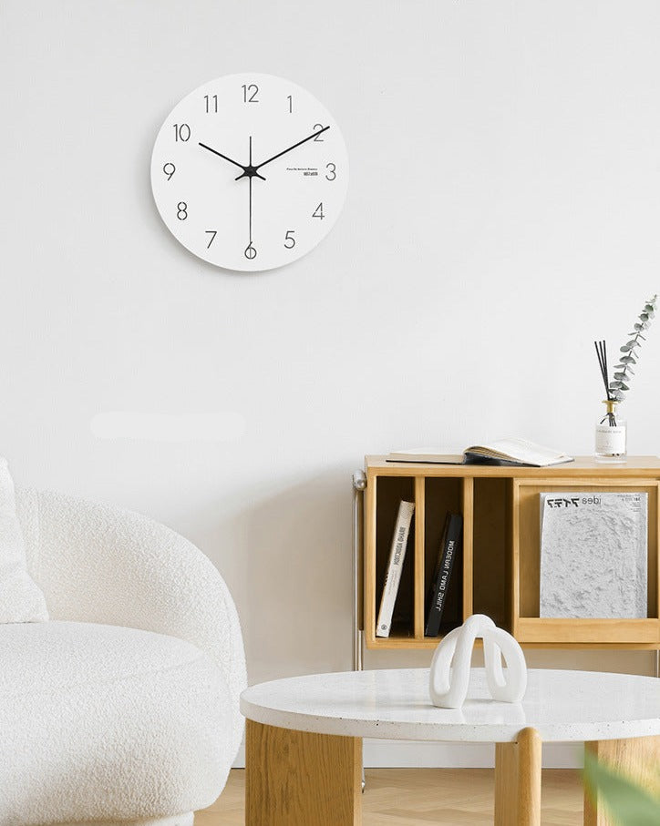 Modern Odd Shaped Analog Silent Clock