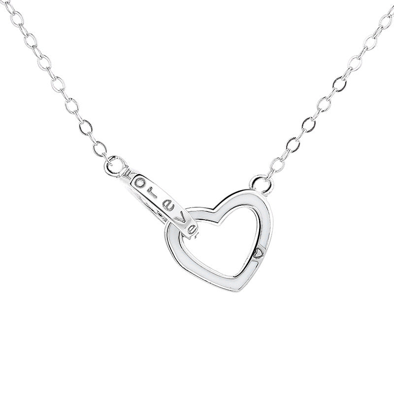 Forever heart Dainty Pendant Necklace Gift for Her