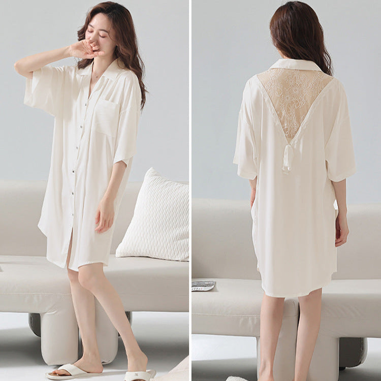 Gullei™ Stylish Long Shirt PJs 100% Organic Cotton