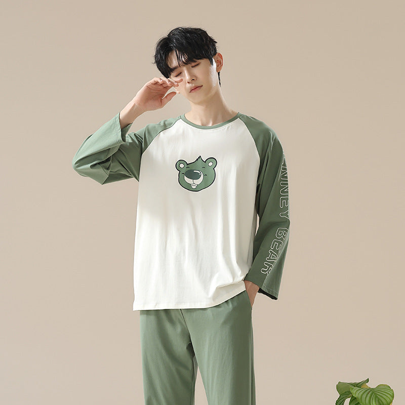 Cozy Panda Matching Pajamas Set for Couples