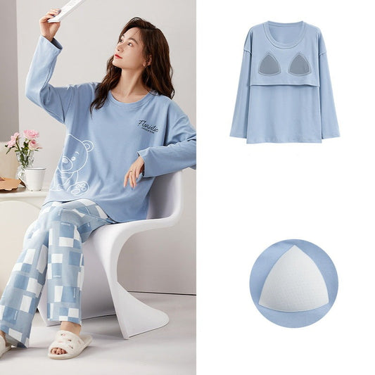 Loungewear Dress Comfortable Pjs Set for Girls