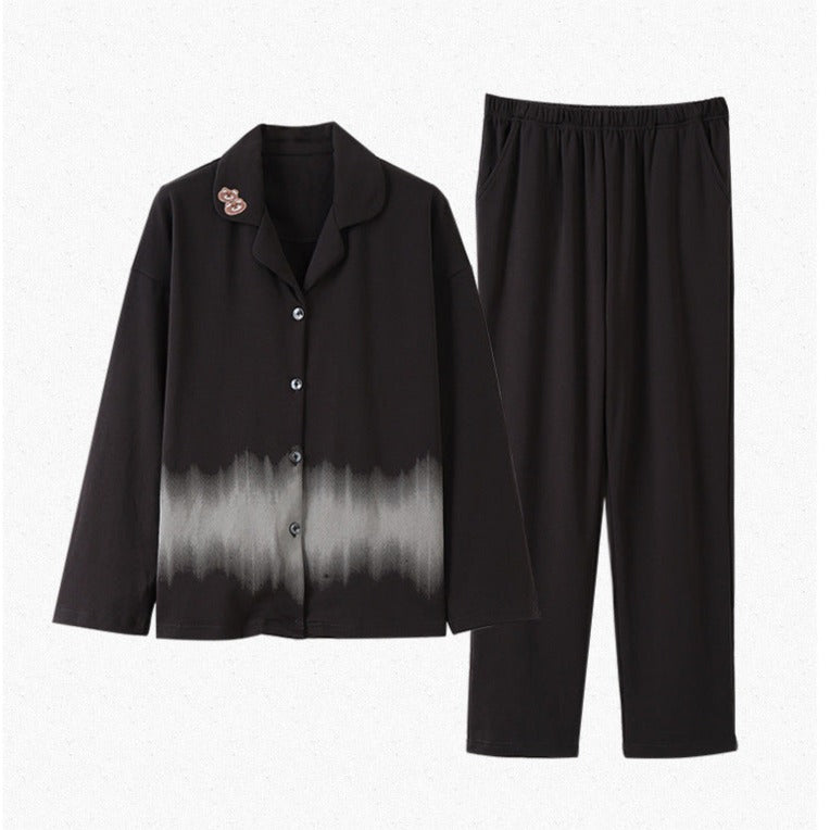 Warm Pure Cotton Pajamas Set for Couples