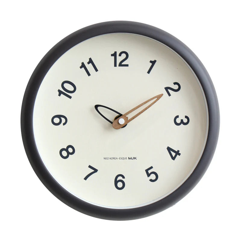 Minimalist 3D Silent Wall Clock – 10" (Non-Ticking)
