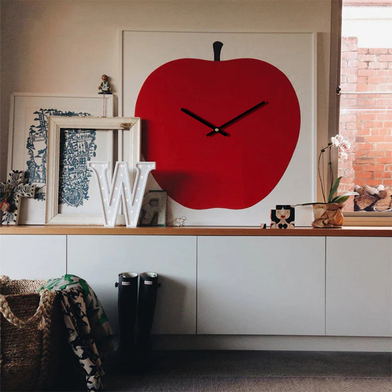 Photo-Frame Style Silent Wall Clock — 16" Square (Acrylic)