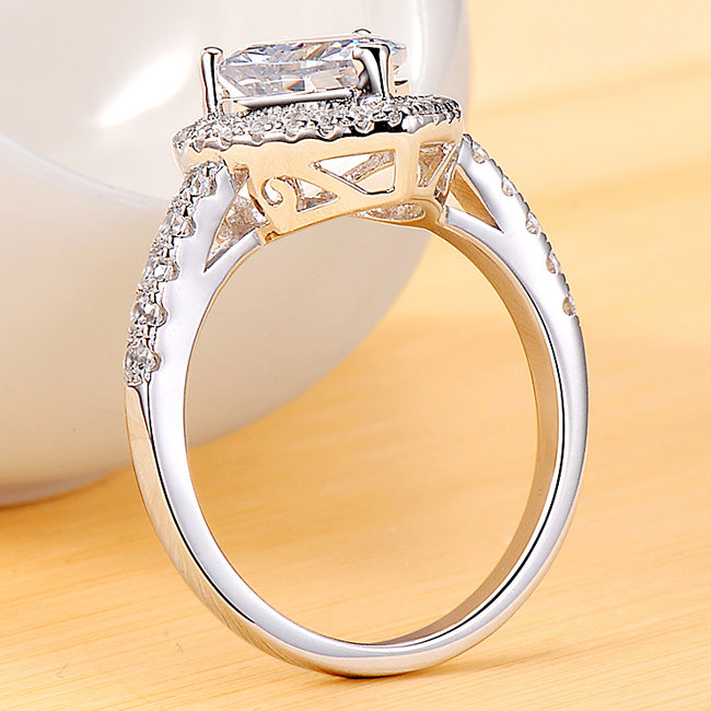 Gullei™ 0.6 Carat Heart Lab Grown Diamond Ring