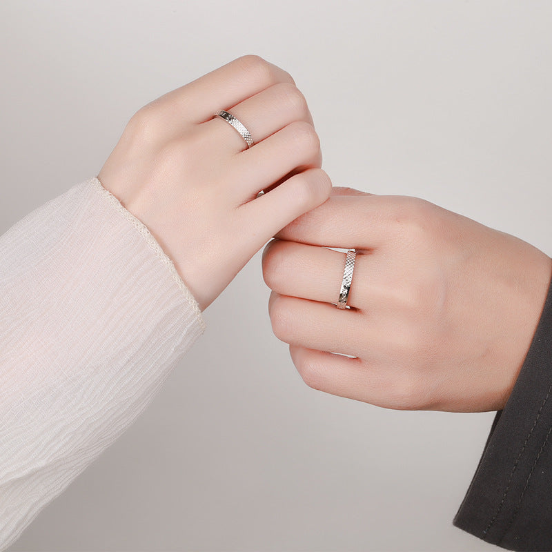 Poison and Cure Matching Promise Rings for Couples