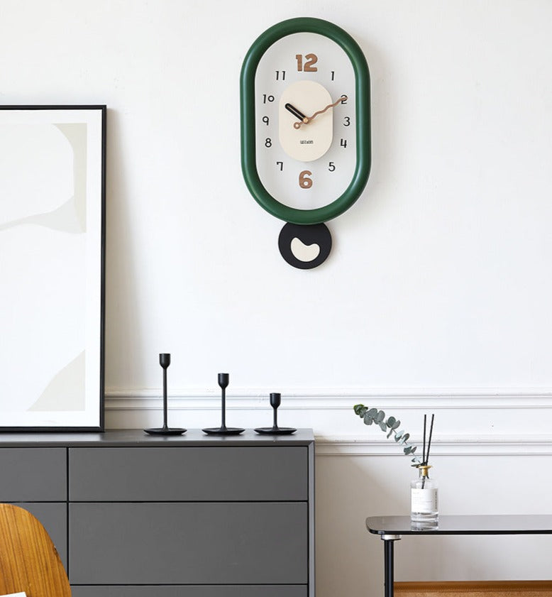 Modern Style Pendulum Silent Wall Deco Clock