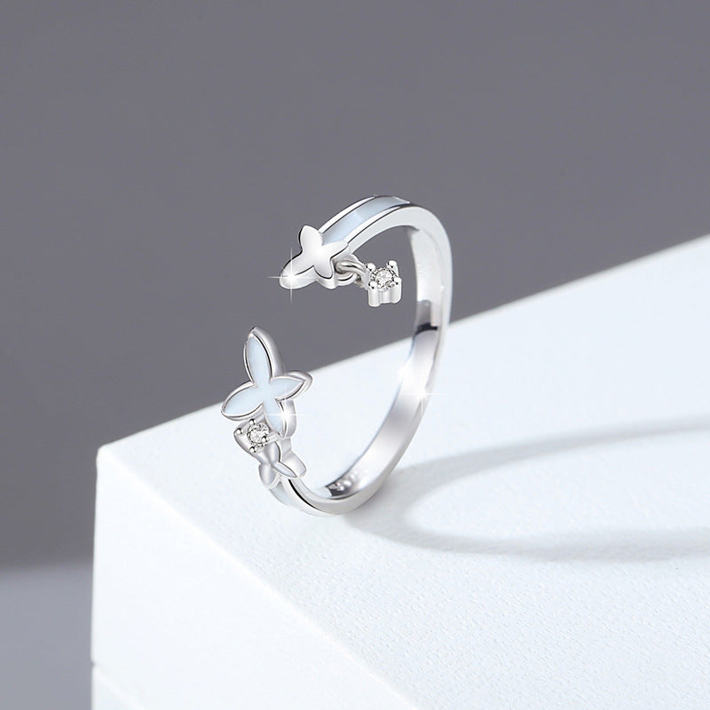 Glow in Dark Wedding Rings Matching Set