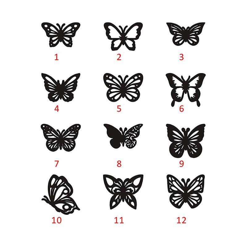 Butterfly Vertical Signature Name Necklace