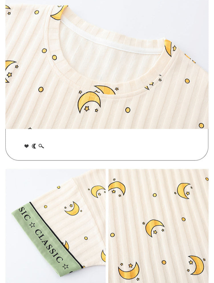 Gullei™ Loose-Fit Summer Sleepwear Set Pure Cotton