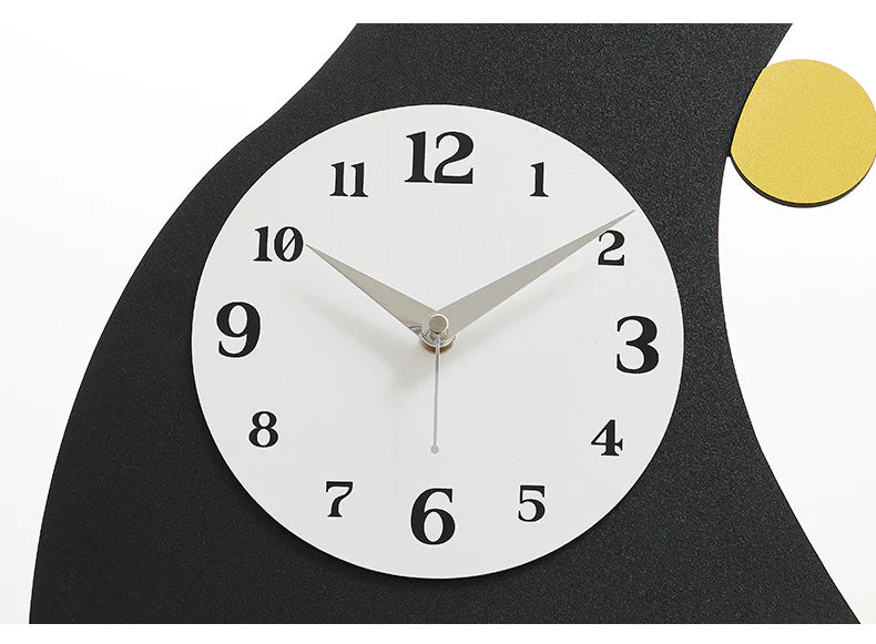 Creative Style Wall Décor Silent Clock – Unique & Modern Design