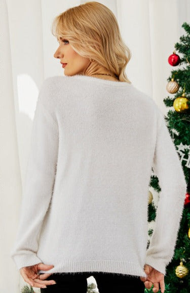 Womens Xmas Sweatshirt Ladies Ugly Christmas Sweater